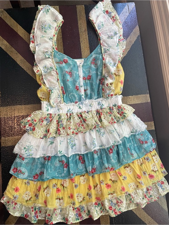 LoveShackFancy Dresses & Skirts - LoveShackFancy Phyllis mini dress Tiered Ruffle Mini Dress EUC size 4